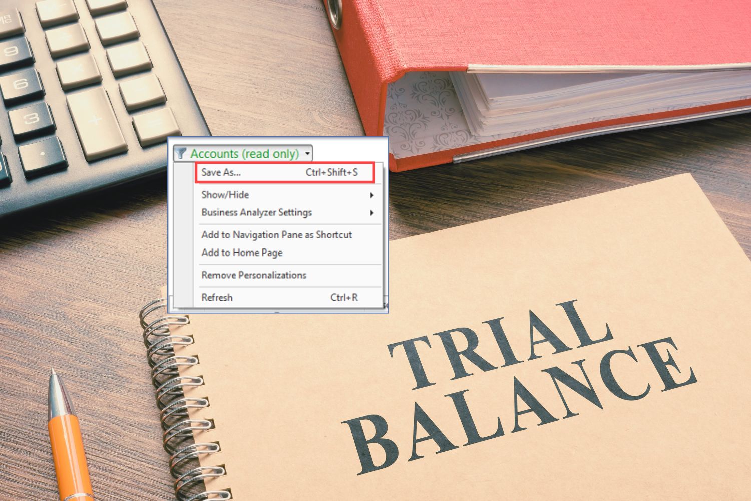 Print a trial balance in GP for non-sequential account numbers