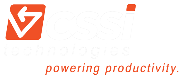 CSSI technologies — powering productivity.