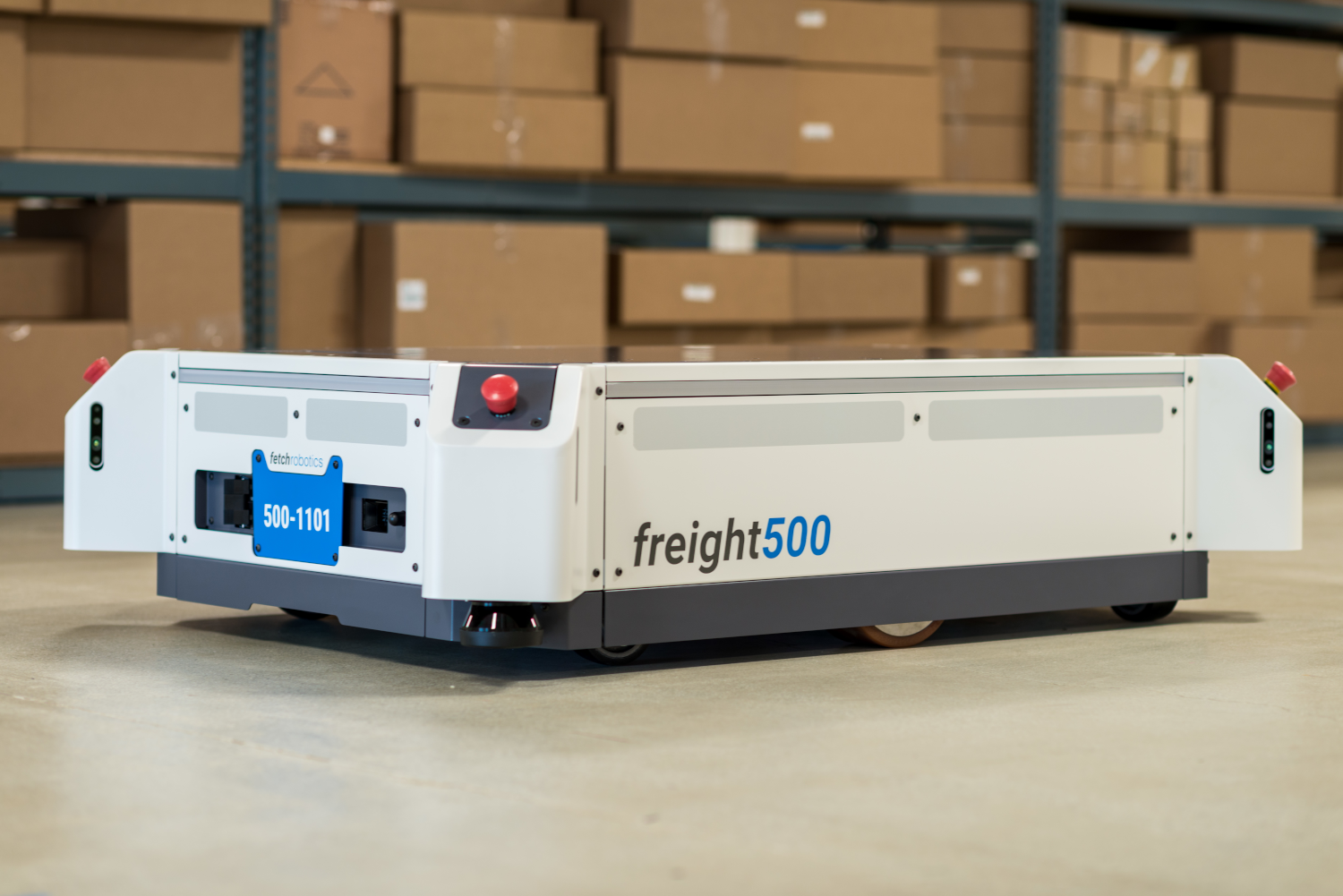 Fetch Freight500 AMR in warehouse