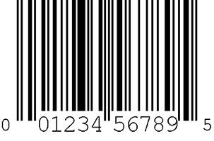 UPC barcode symbology>