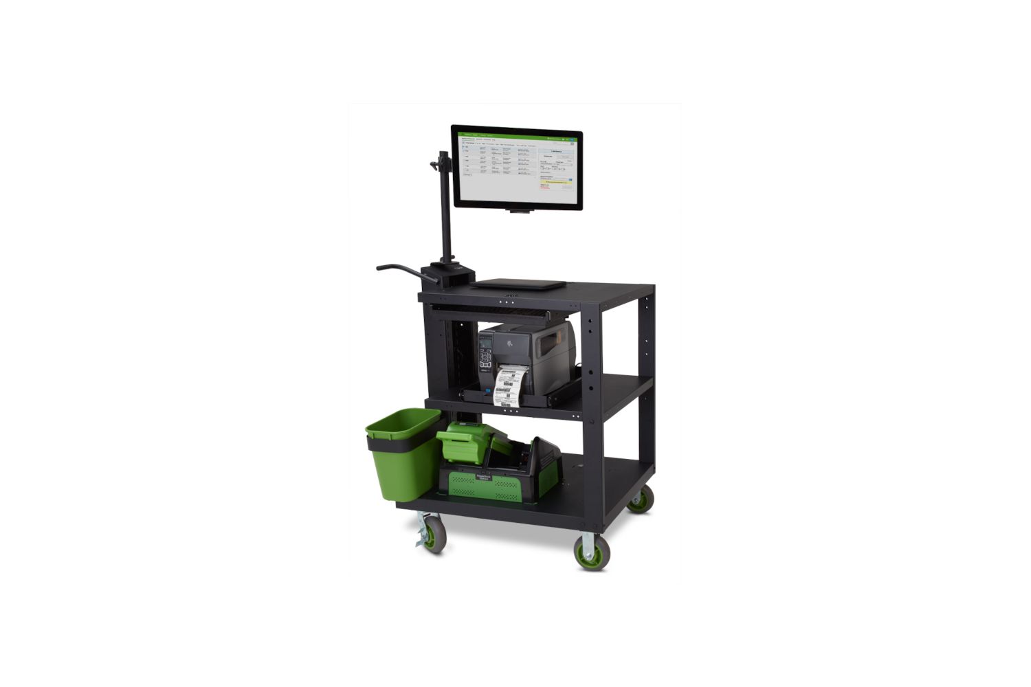 Industrial Powered Printer Carts CSSI Technologies LLC
